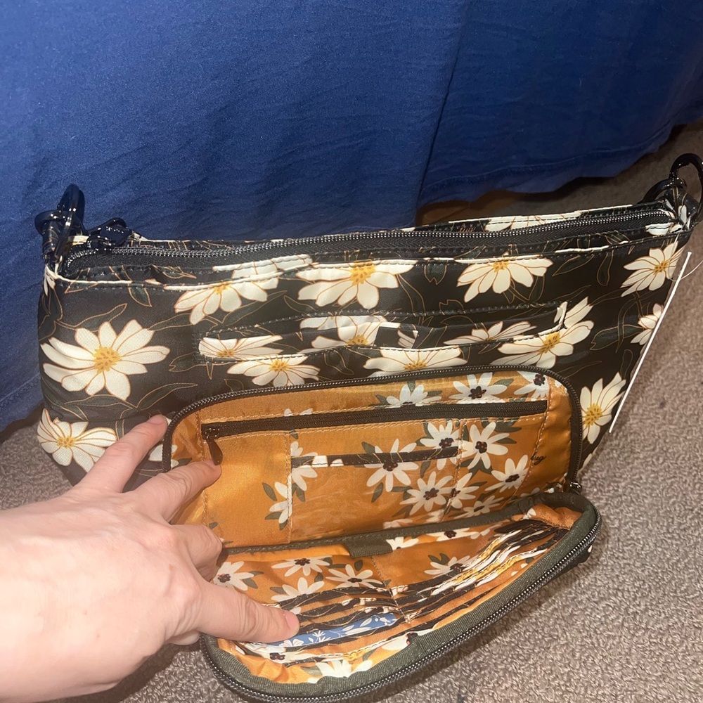 LUG Samba 2 Convertible Crossbody Bag - Autumn Daisy NWT - Picture 9 of 10